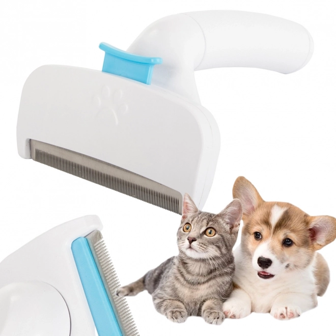 Peigne haute efficacité pour l'élimination des poils de chien