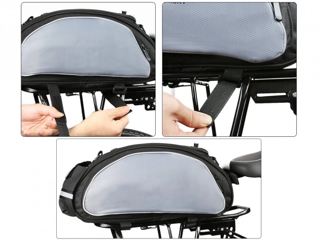 Grande sacoche cycliste pour porte-bagages