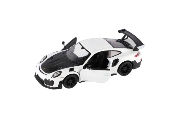 Auto Kinsmart Porsche 911 GT2 RS métal/plastique 13cm 4 couleurs à friction 12pcs en boîte
