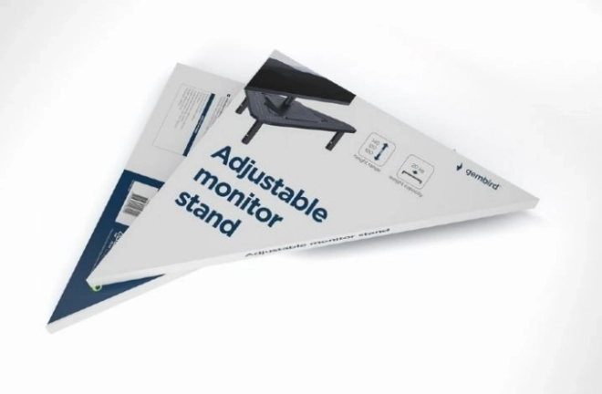 Support réglable pour moniteur ou ordinateur portable de forme triangulaire