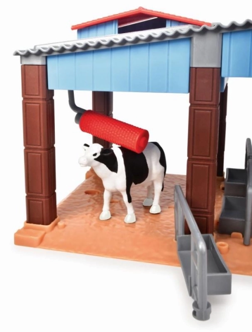 Ferme avec tracteur et accessoires