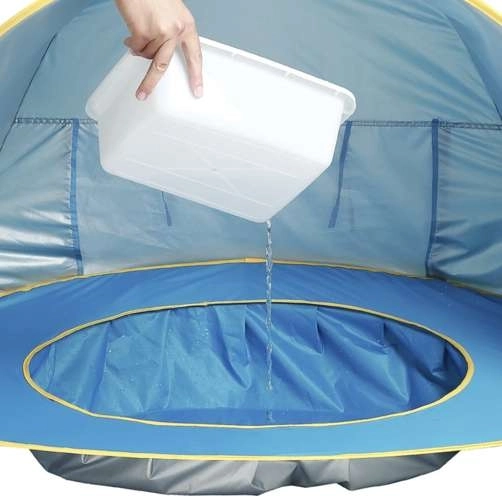 Tente de plage avec piscine 21204