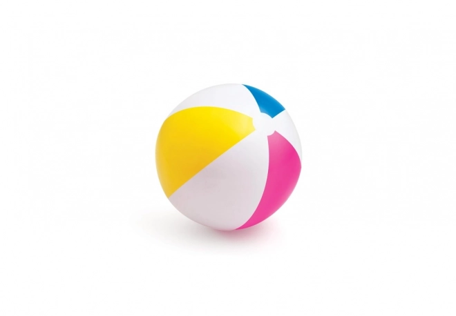 Ballon gonflable à rayures arc-en-ciel - 61 cm