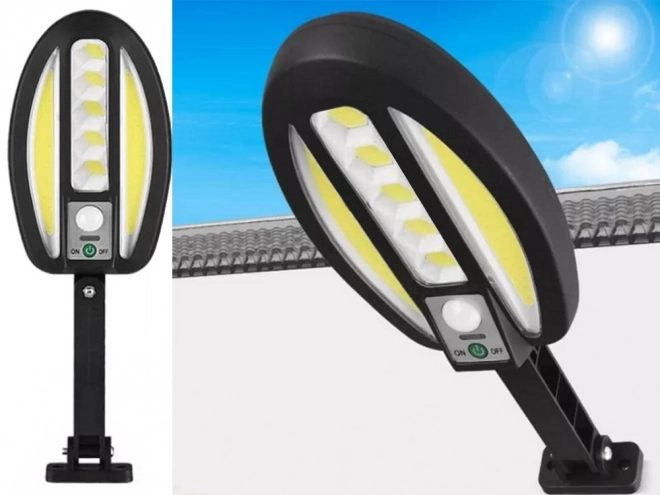 Lumière LED solaire avec capteur de mouvement