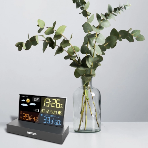 Baromètre et graphique de tendance de la pression