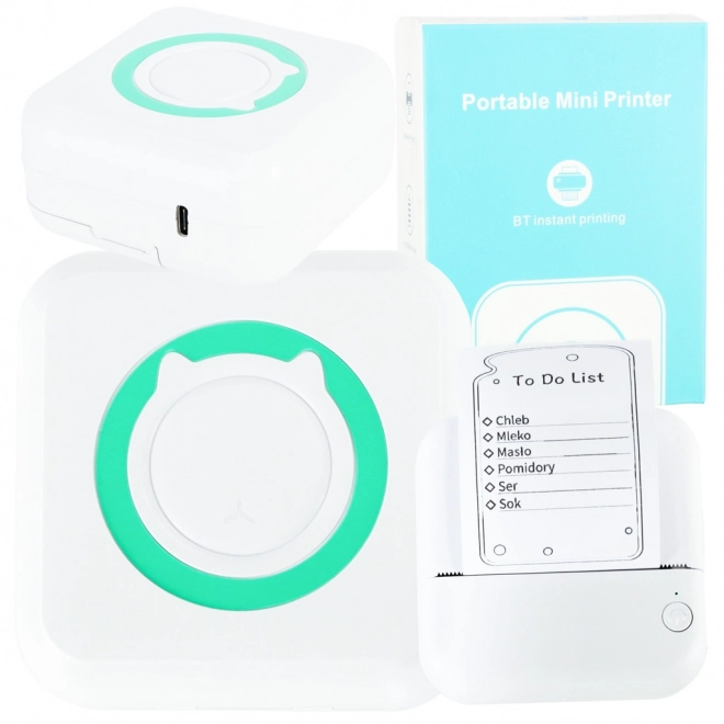 Mini imprimante thermique pour photos et notes avec Bluetooth