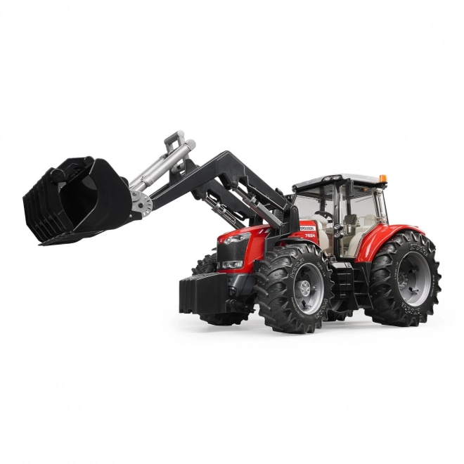 Tracteur Bruder Massey Ferguson 7624 avec chargeur frontal