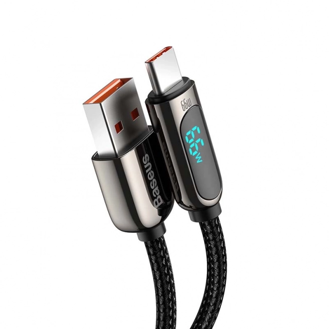 Baseus Câble d'affichage USB vers Type-C, 66W, 2 m (noir)