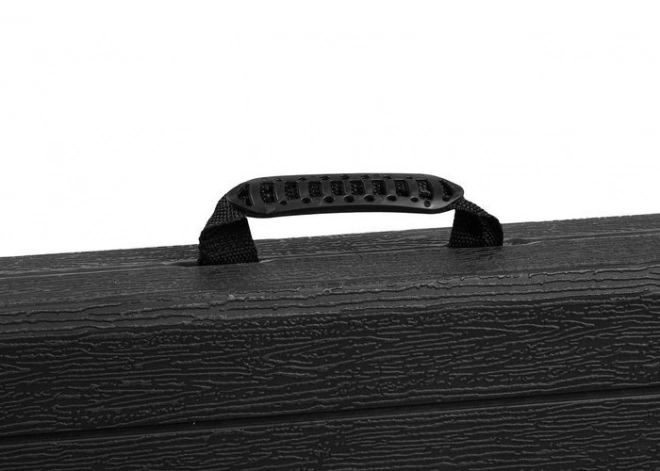Table de jardin pliante noire 180 cm