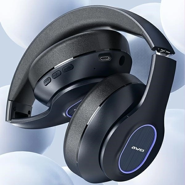 Casque sans fil Awei Bluetooth noir
