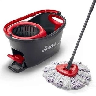 Ensemble de vadrouille Vileda Turbo avec microfibres