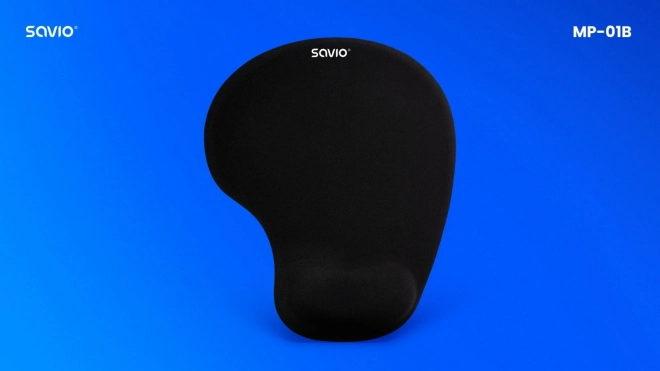 tapis de souris ergonomique noir SAVIO