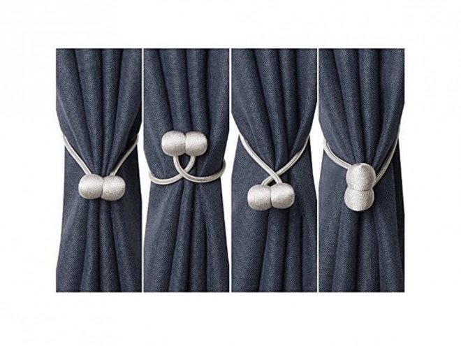 Clips magnétiques décoratifs pour rideaux