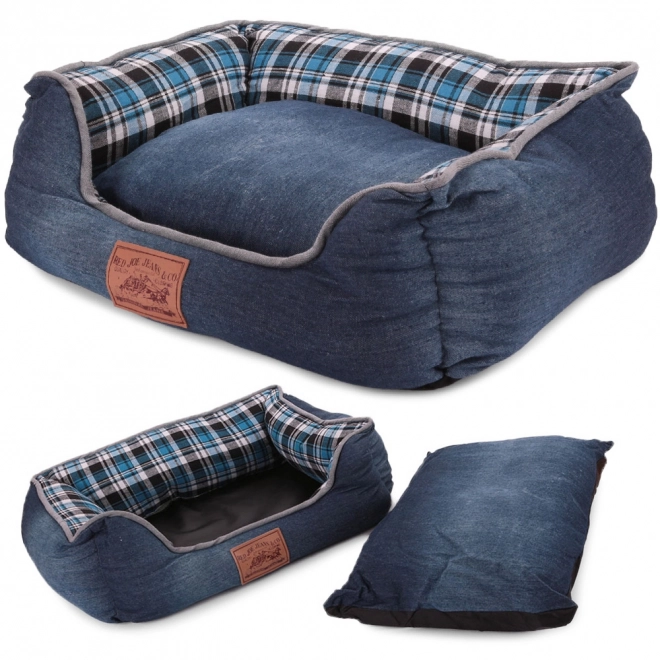 Lit pour chiens et chats avec coussin amovible