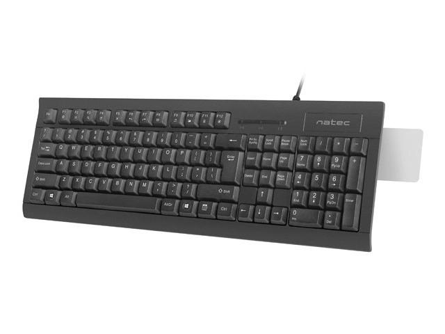 Clavier avec lecteur de cartes Natec Moray