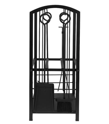 Support pour bois de chauffage avec accessoires Kaminer