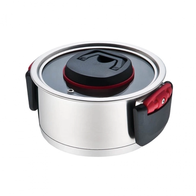 Casserole en acier inoxydable Maestro avec couvercle 4,2 l