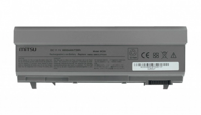 Batterie pour Dell Latitude E6400 6600 mAh (73 Wh)