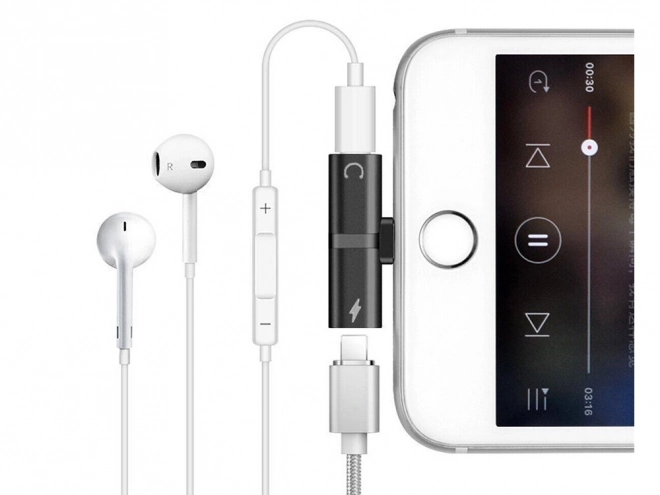 Adaptateur Lightning pour iPad et iPhone 2 en 1