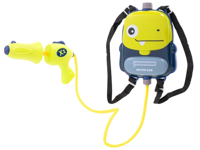 Pistolet à eau avec sac à dos dinosaure