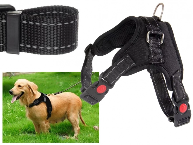 Solide, harnais pour chien non pressurisé taille légère L