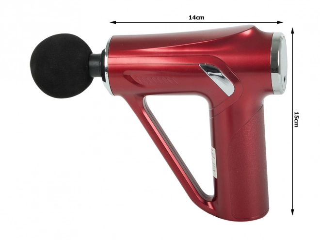 Pistolet de massage puissant avec 4 embouts