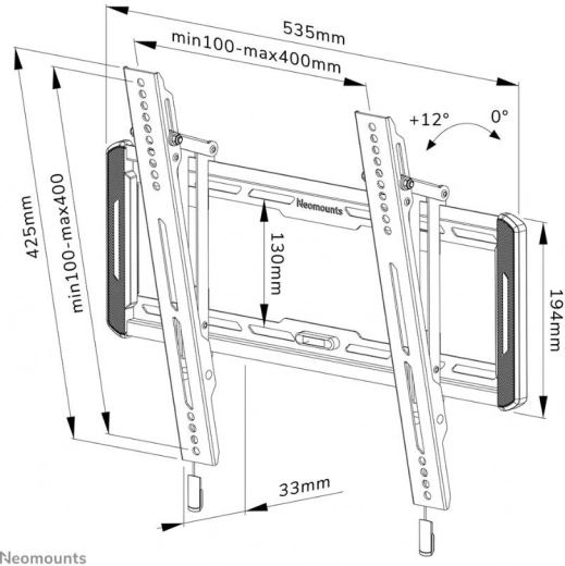 Inclinaison fluide jusqu’à 12° pour un angle parfait