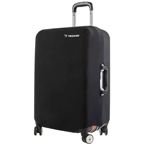 Trizand 23839 Housse pour valise de voyage M 62 x 43 x 27 cm noir