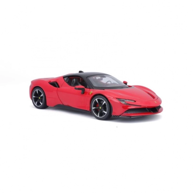 Bburago 1:24 Ferrari Top SF90 Stradale Rouge