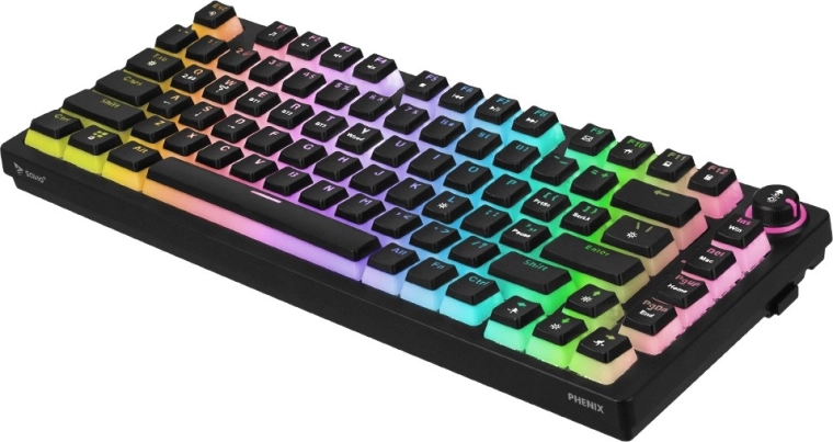 Design compact avec rétroéclairage RVB