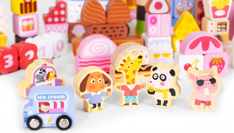 Figurines et véhicules pour des histoires créatives