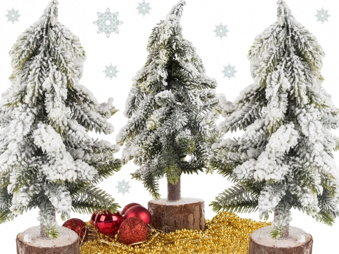Petit arbre de Noël artificiel avec effet de neige