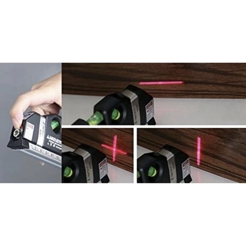 Niveau à bulle laser avec mesure 250 cm Bigstren 21747