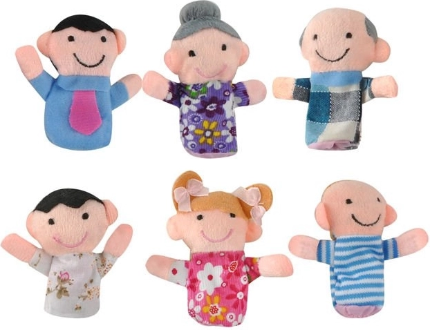 Ensemble familial complet pour des histoires créatives