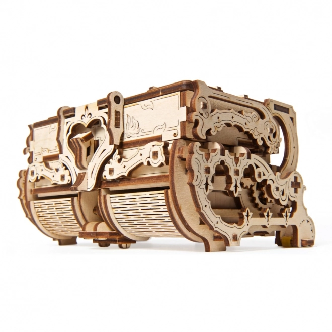 Boîte à bijoux antique puzzle 3D