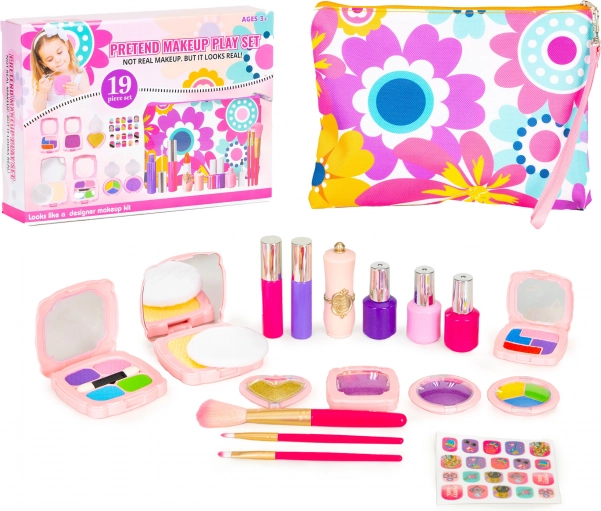 Coffret cosmétique pour enfants avec trousse