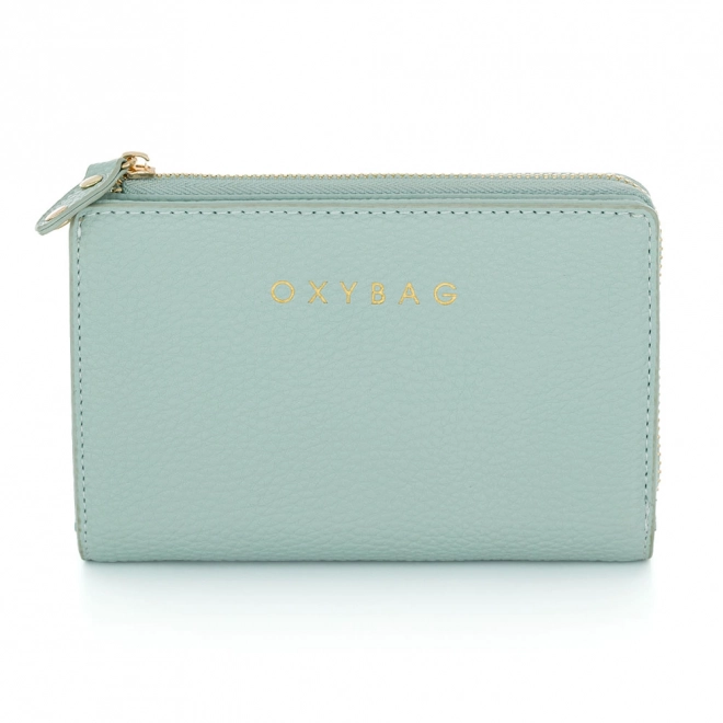 Portefeuille femme LAST Cuir Menthe