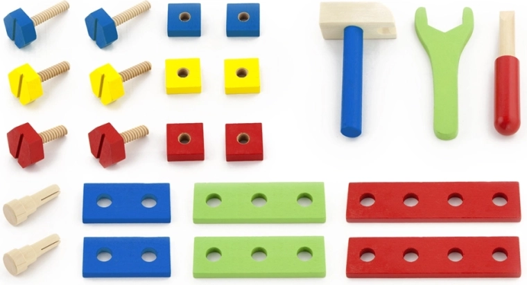 Ensemble d’outils complet pour petits bricoleurs