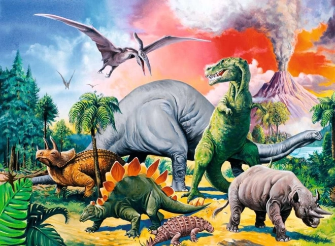 Thème de dinosaures palpitant