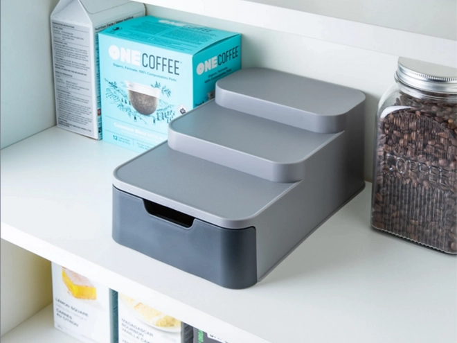 Organisateur de cuisine à trois niveaux