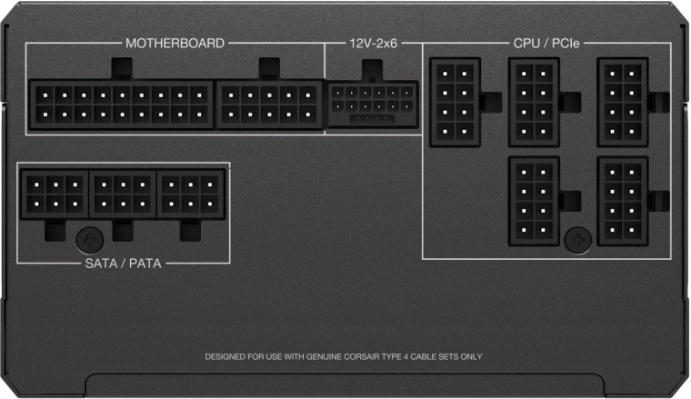 Câblage entièrement modulaire et airflow épuré