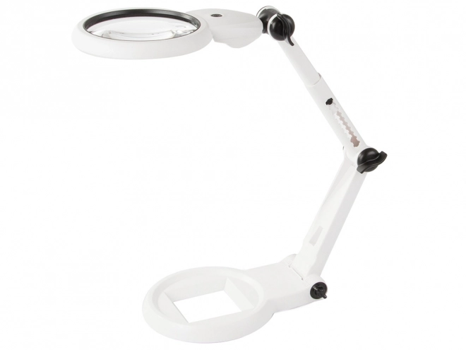 Loupe de table pour bijoutiers avec éclairage LED et alimentation USB