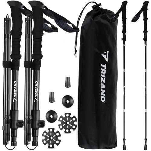 Bâtons de trekking+ accessoires 2 pcs Trizand 24396
