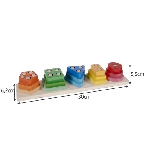 Kruzzel puzzle en bois 22492
