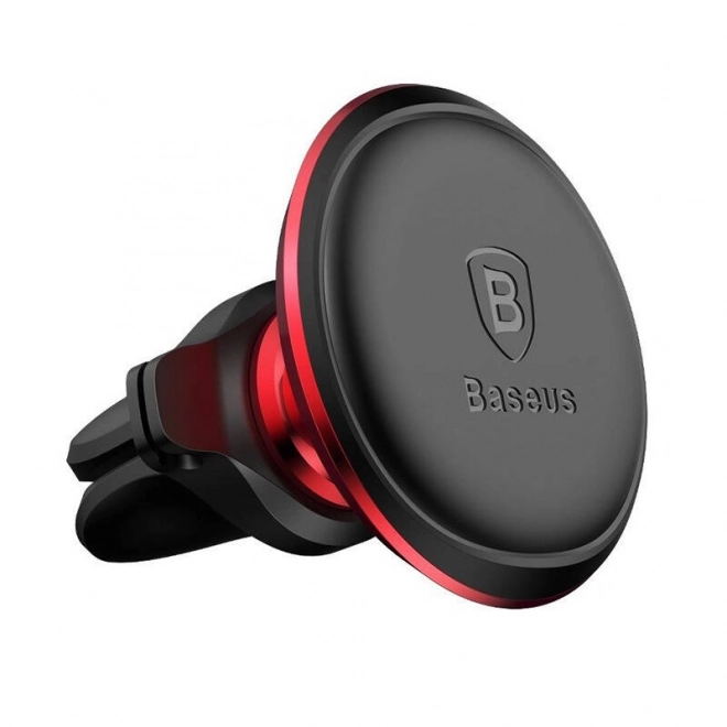 Support magnétique pour voiture pour grille Baseus rouge-noir