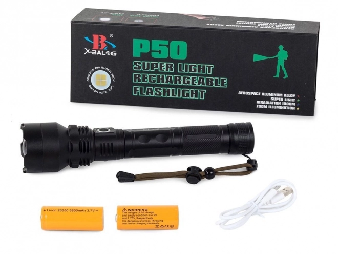 Lampe de poche tactique militaire à LED Bailong
