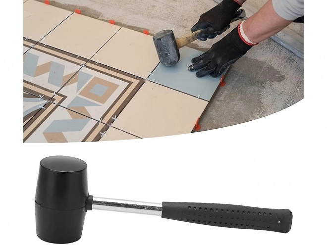 Maillet en caoutchouc anti-reflet pour pavage