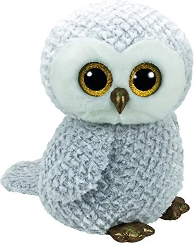 Hibou en peluche TY BEANIE BOOS Owlette 42 cm