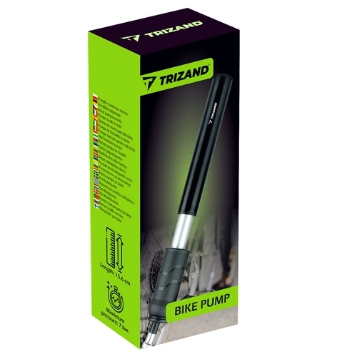 Pompe à vélo manuelle avec support Trizand