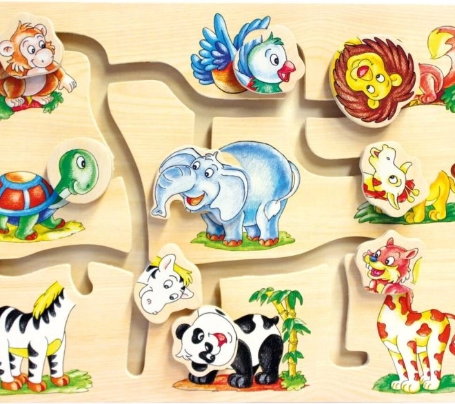Découverte des animaux par le jeu